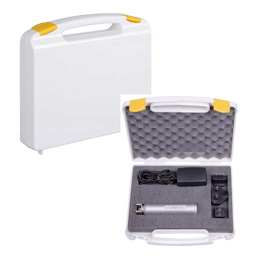 Luxamed Laryngoskop-Koffer für 1 Griff + 3/5 Spatel