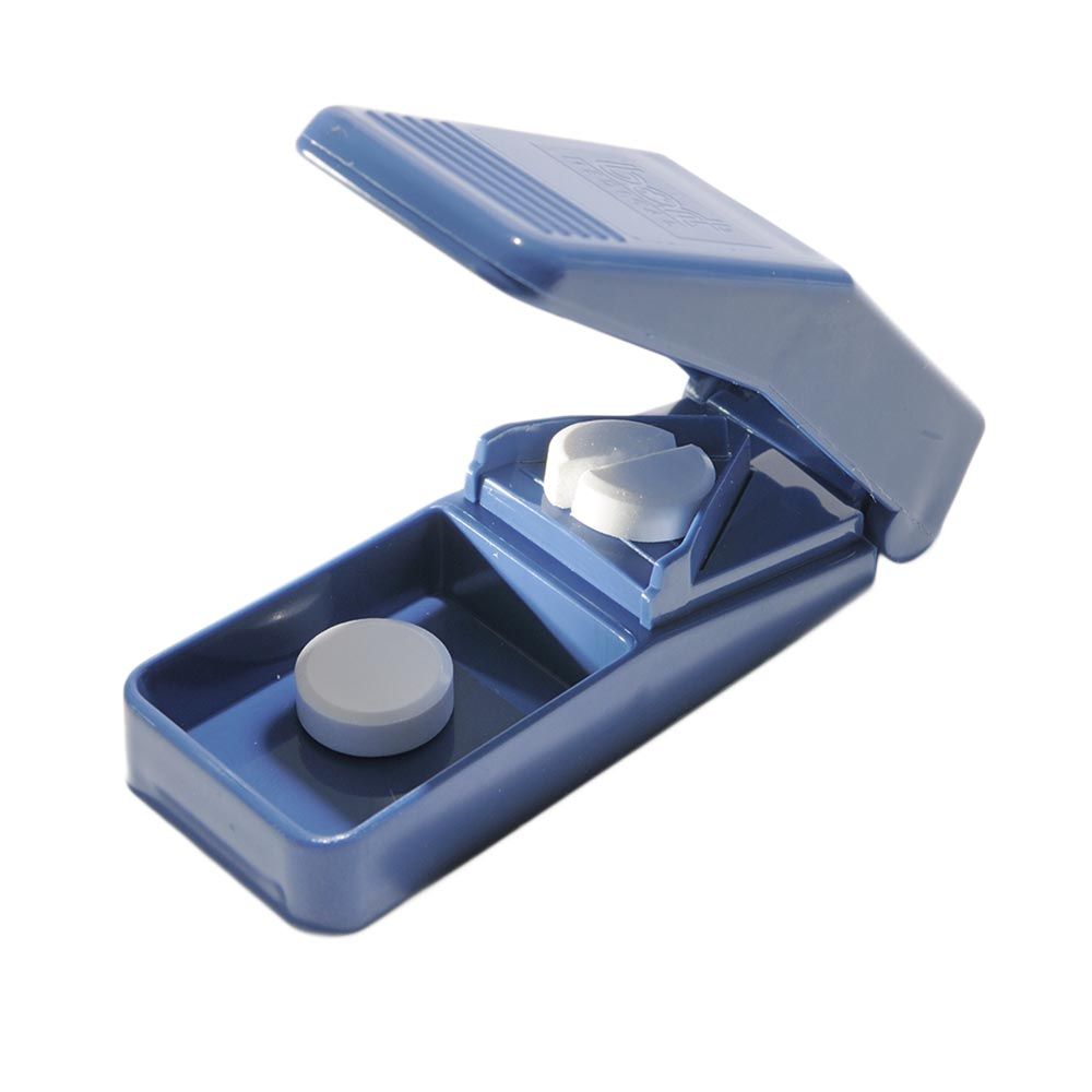 Bort EasyLife Tablettenteiler, rostfrei, blau