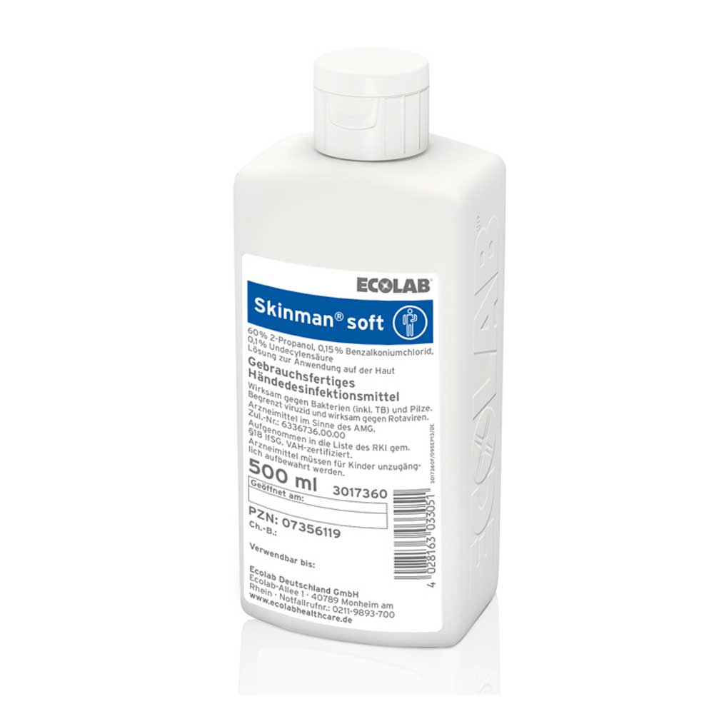 Ecolab Händedesinfektion Skinman Soft, versch. Größen