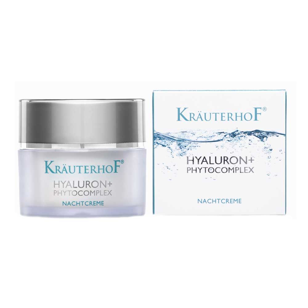 Asam Kräuterhof® Hyaluron Phytokomplex Nachtcreme, Gesicht, 50ml