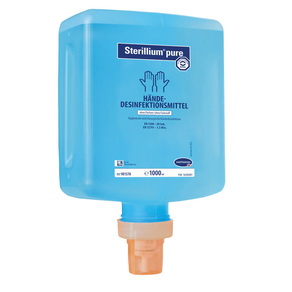 Sterillium® pure Händedesinfektionsmittel, für CleanSafe Spender, 1000ml