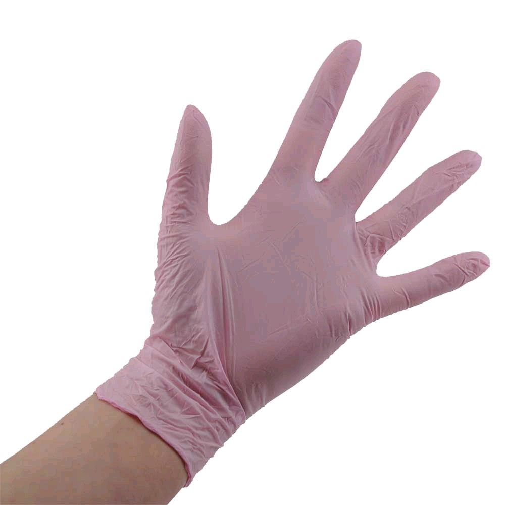 Nitril Einmal-Handschuhe Style Strawberry von Ampri, puderfrei, S