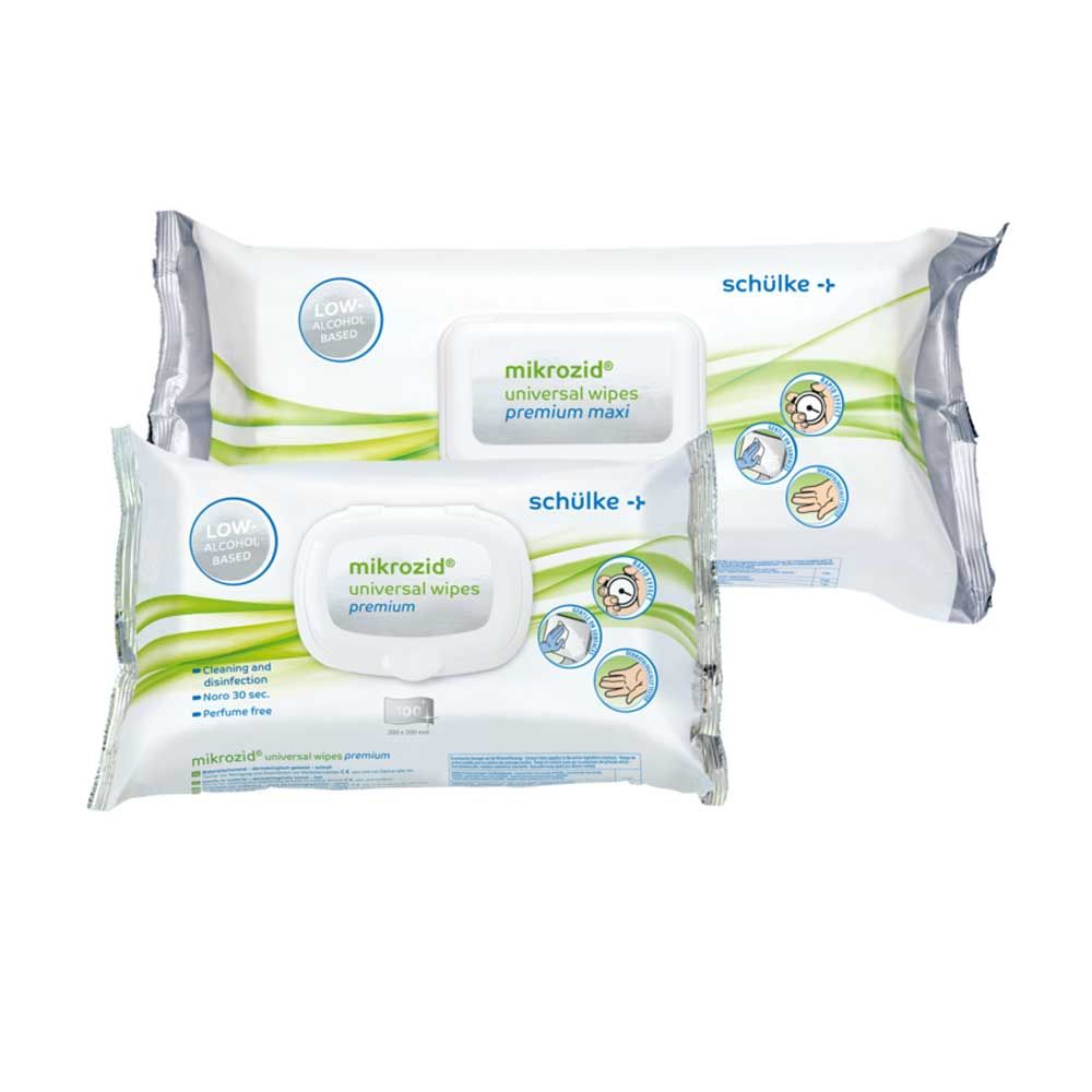 Desinfektionstücher mikrozid® universal wipes premium maxi