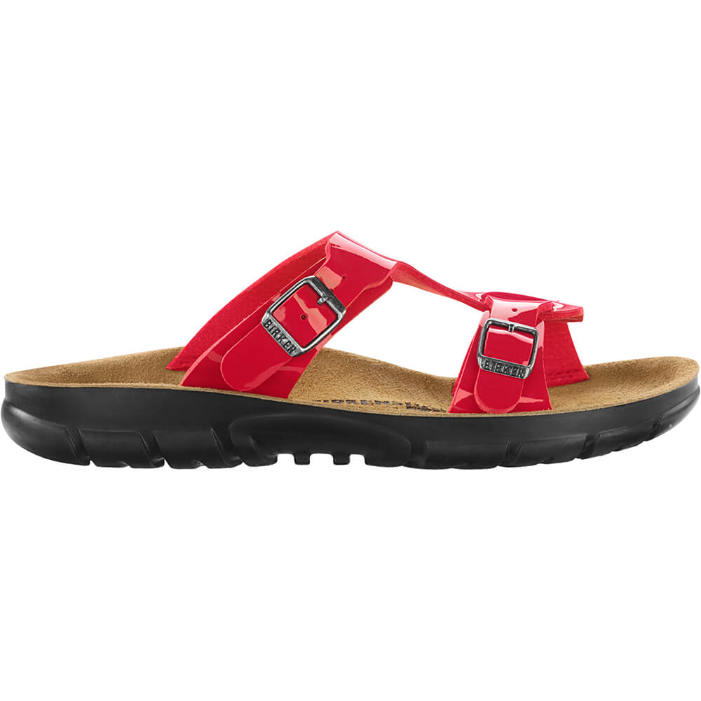 Sofia BF, Birko-Flor, von Birkenstock, Schmal, Tango Rot, Gr. 39