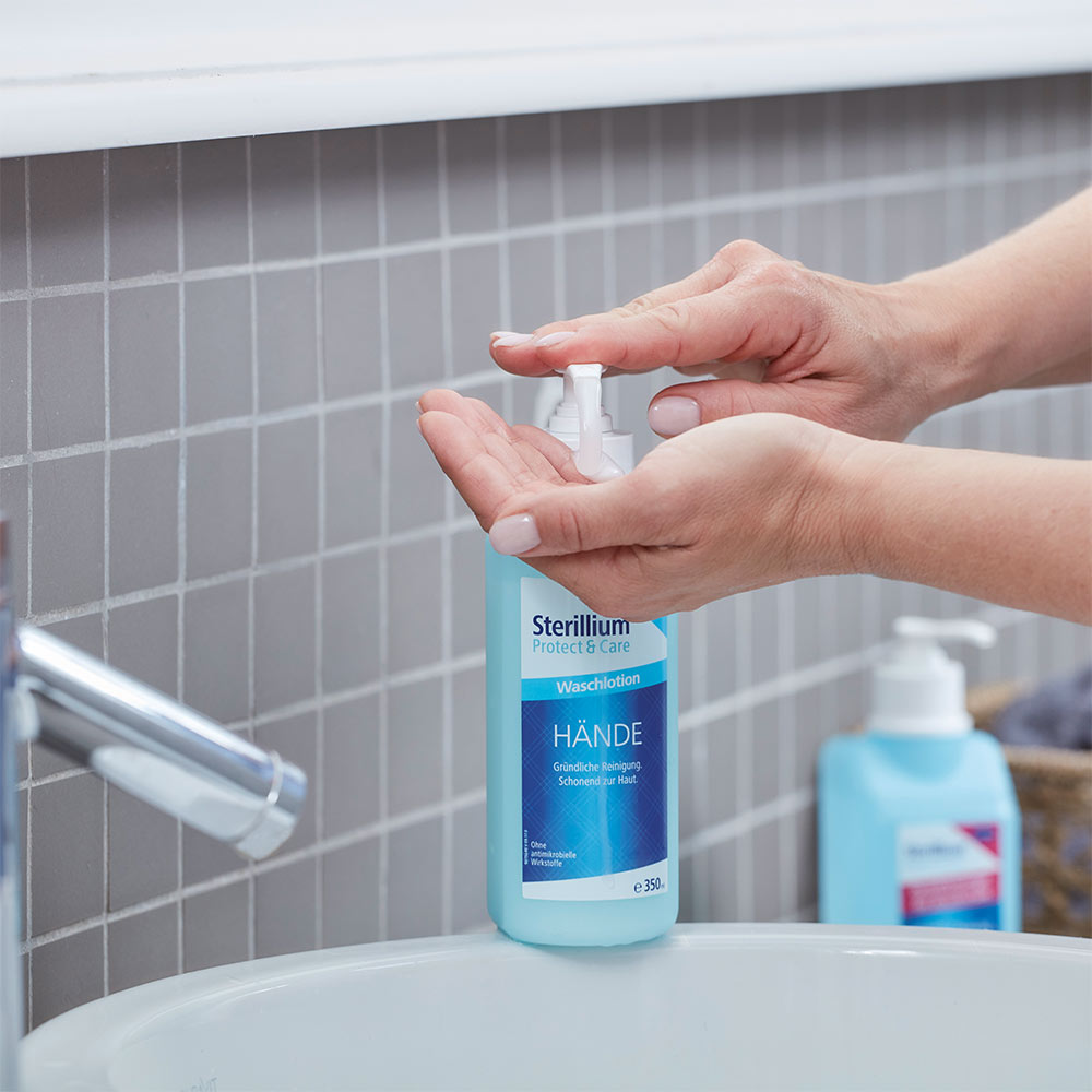 Hartmann Sterillium Protect & Care Waschlotion, farbstofffrei, 350ml