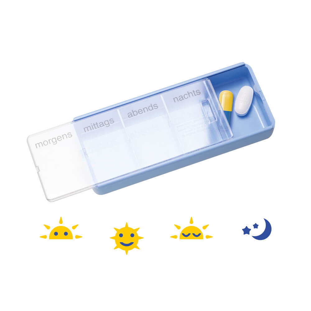 Tabletten-Set, Tablettenbox, -mörser, -teiler, von Lifemed®