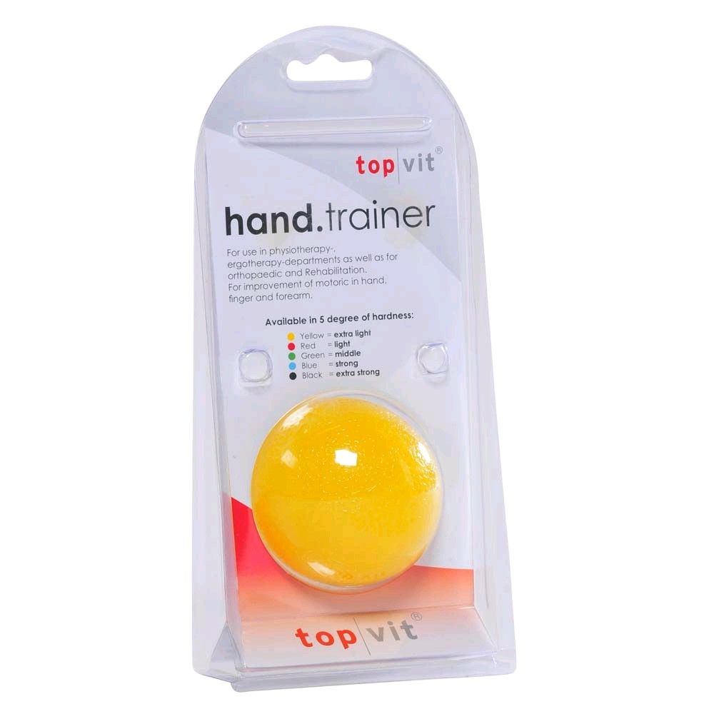 Pader Handtrainer top | vit® hand.trainer, Ball, gelb, extra leicht
