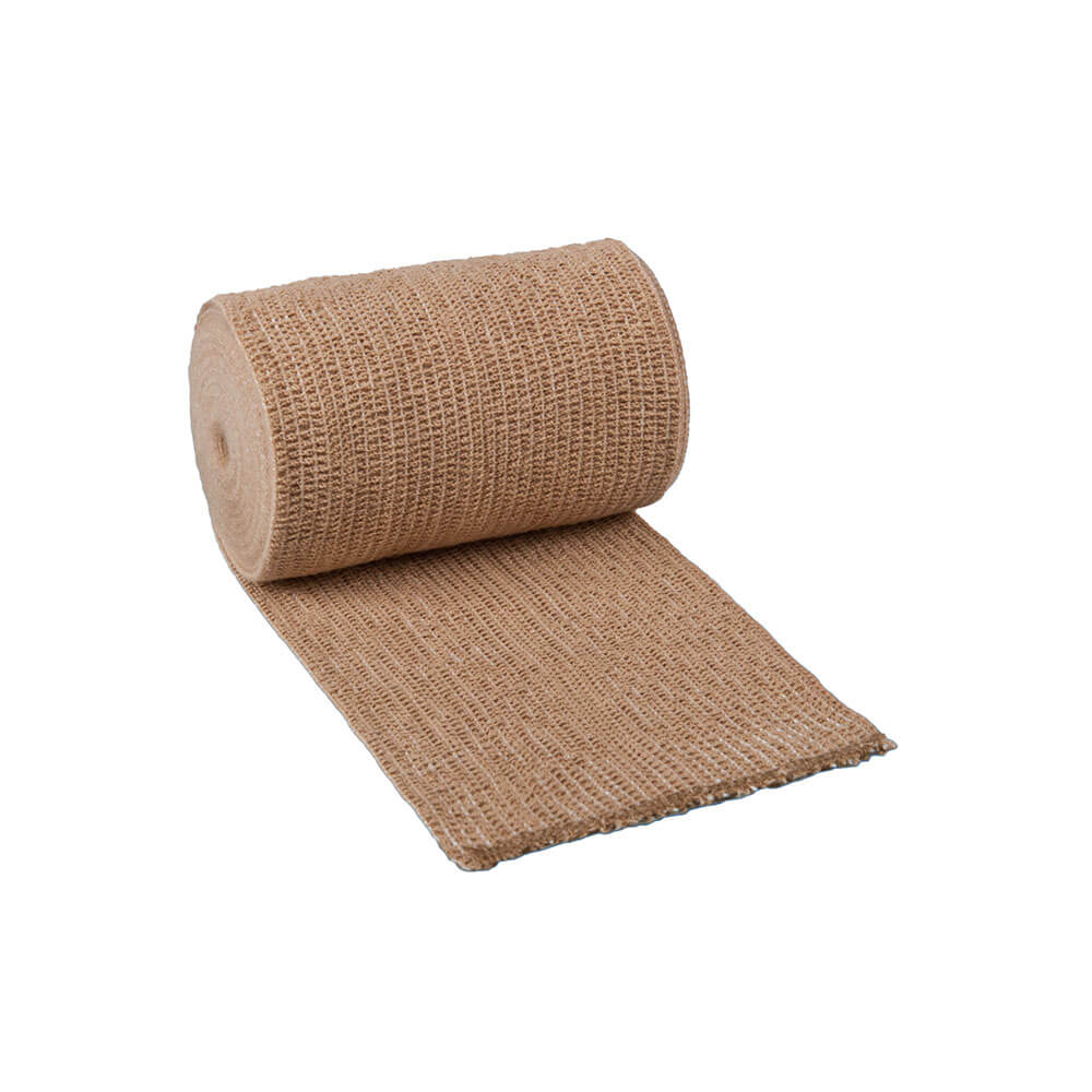 Nobastretch-fein, Langzugbinde, braun, 7m x 10cm