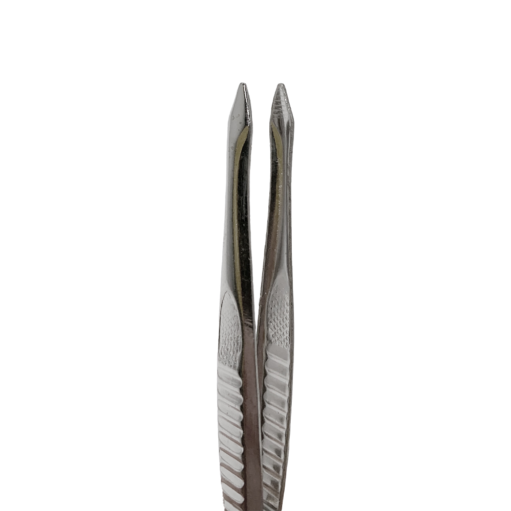 Behrend Pinzette, vernickelt 8 cm, spitz