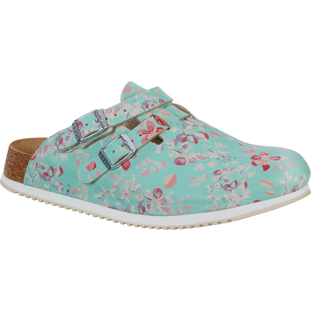 Kay SL Superlaufsohle, Birkenstock, Schmal, Blumenwiese Minze, Gr. 42
