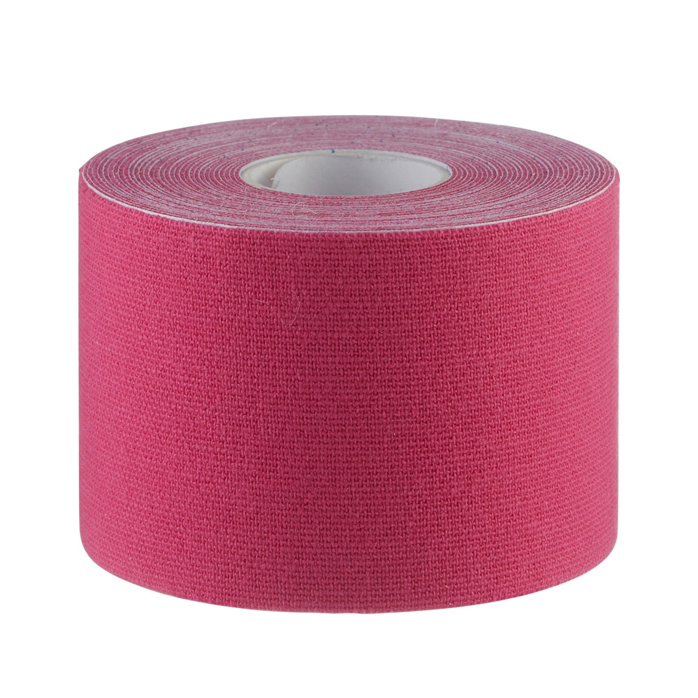 Power Kinesiologie Tape, 5 cm x 5 m, 1 Rolle, pink