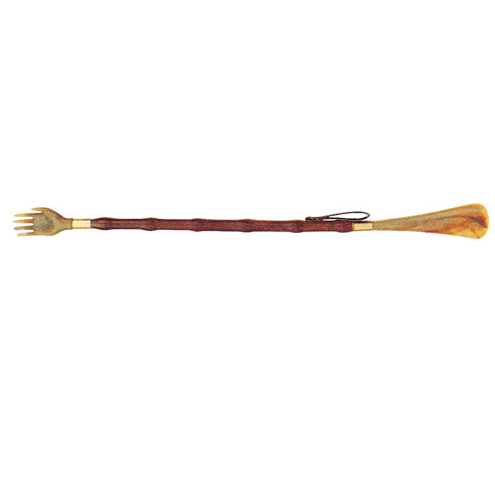 Behrend Schuhanzieher, Kunststoff, mit Kratzhand, 56 cm