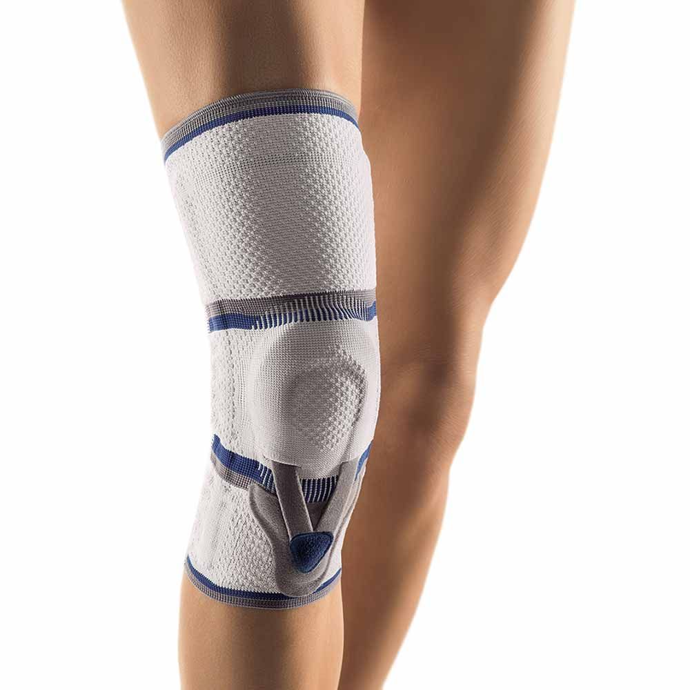 Bort Osgood-Schlatter Kniebandage, Silber, L