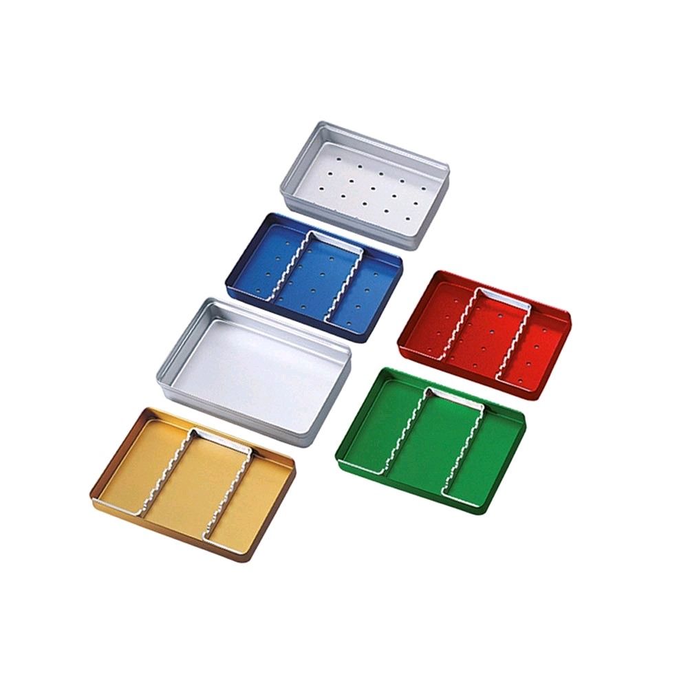 Euronda Mini-Tray Deckel aus Aluminium, silber, ungelocht