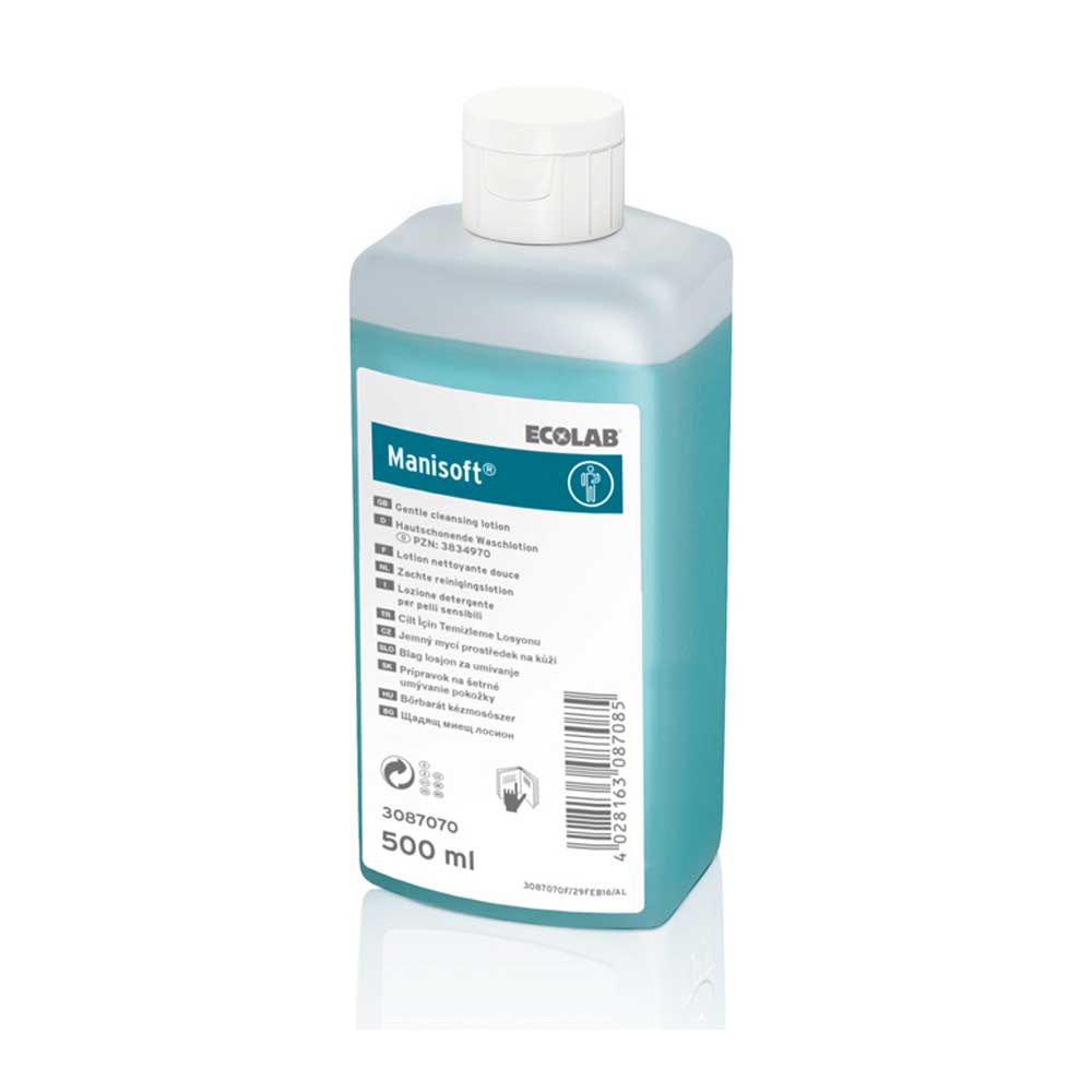 Ecolab Waschlotion Manisoft, seifen- und alkalifrei, 500 ml