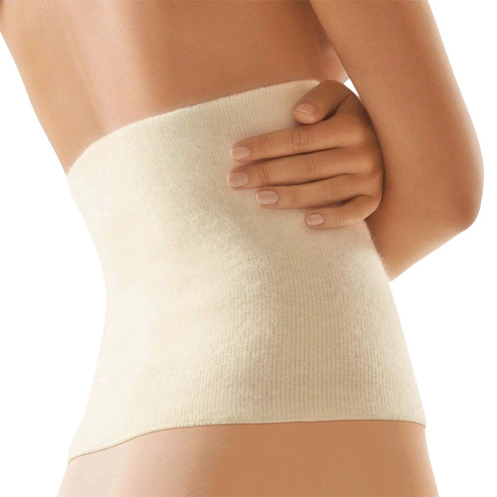 ClimaCare® Leibwärmer von Bort, Angora + Schurwolle, weiss, S