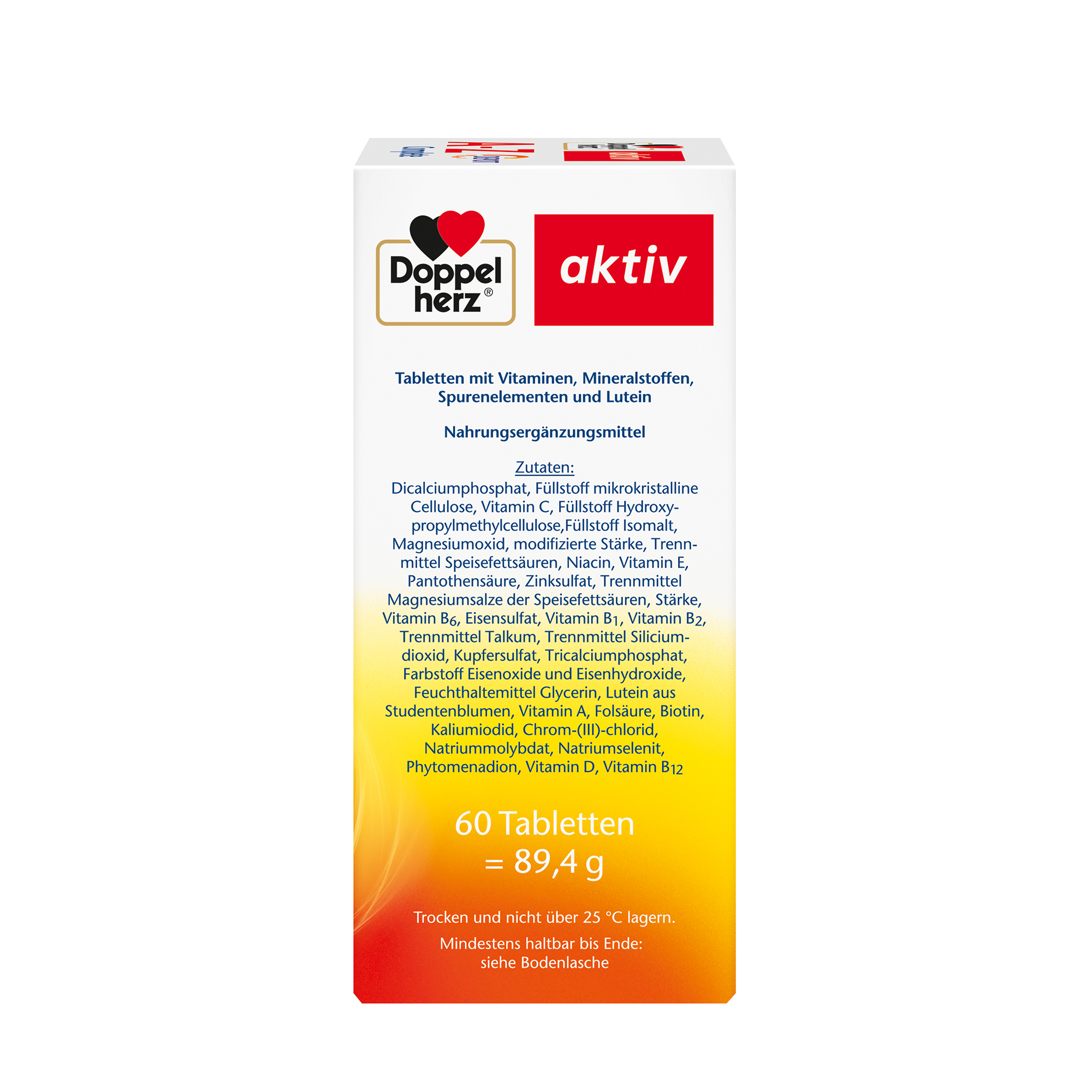 Doppelherz aktiv A-Z Depot, Langzeit-Vitamine, 60 Tabletten