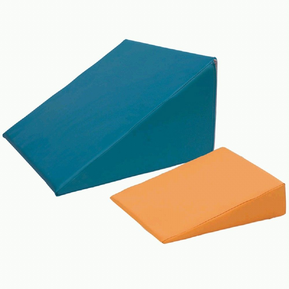 Pader Keilkissen, Lagerung, Therapiekissen, 40x40x10/2cm, blaugrau