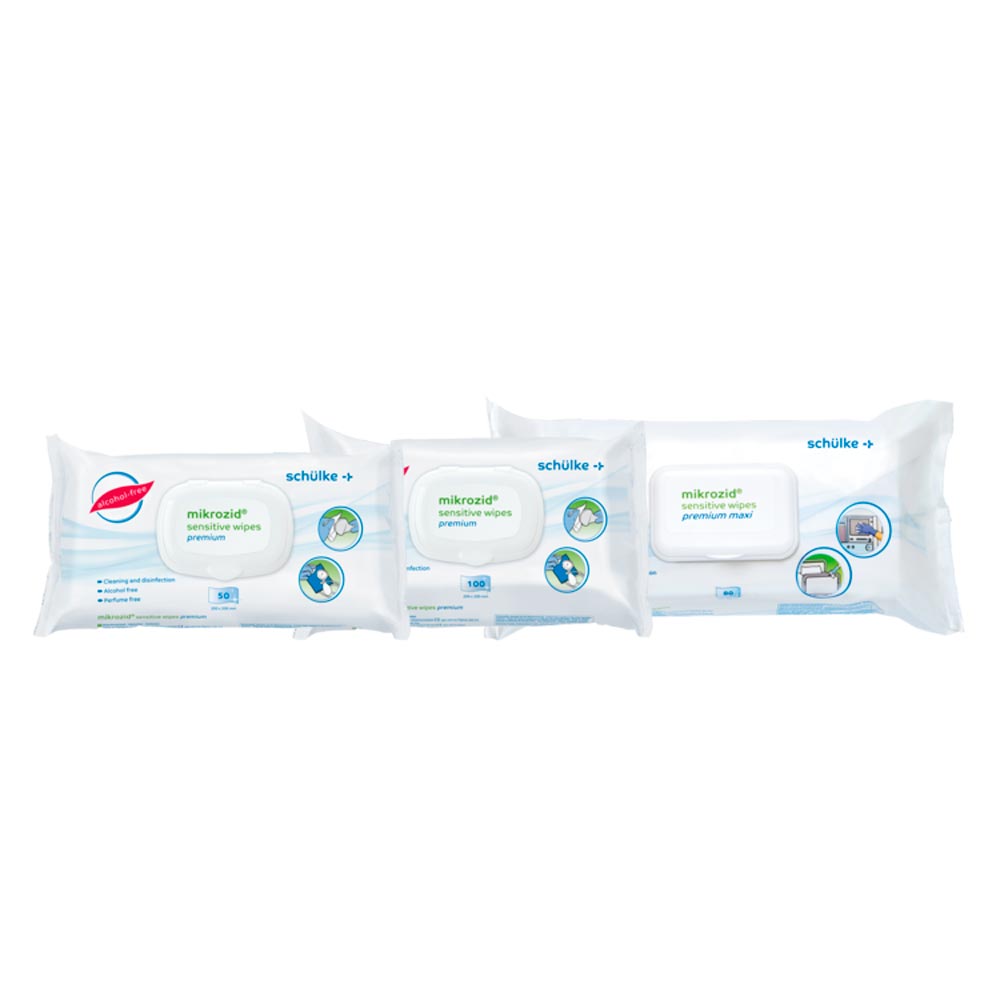 Schülke Desinfektionstücher Mikrozid® Sensitive Premium, 6x 100St