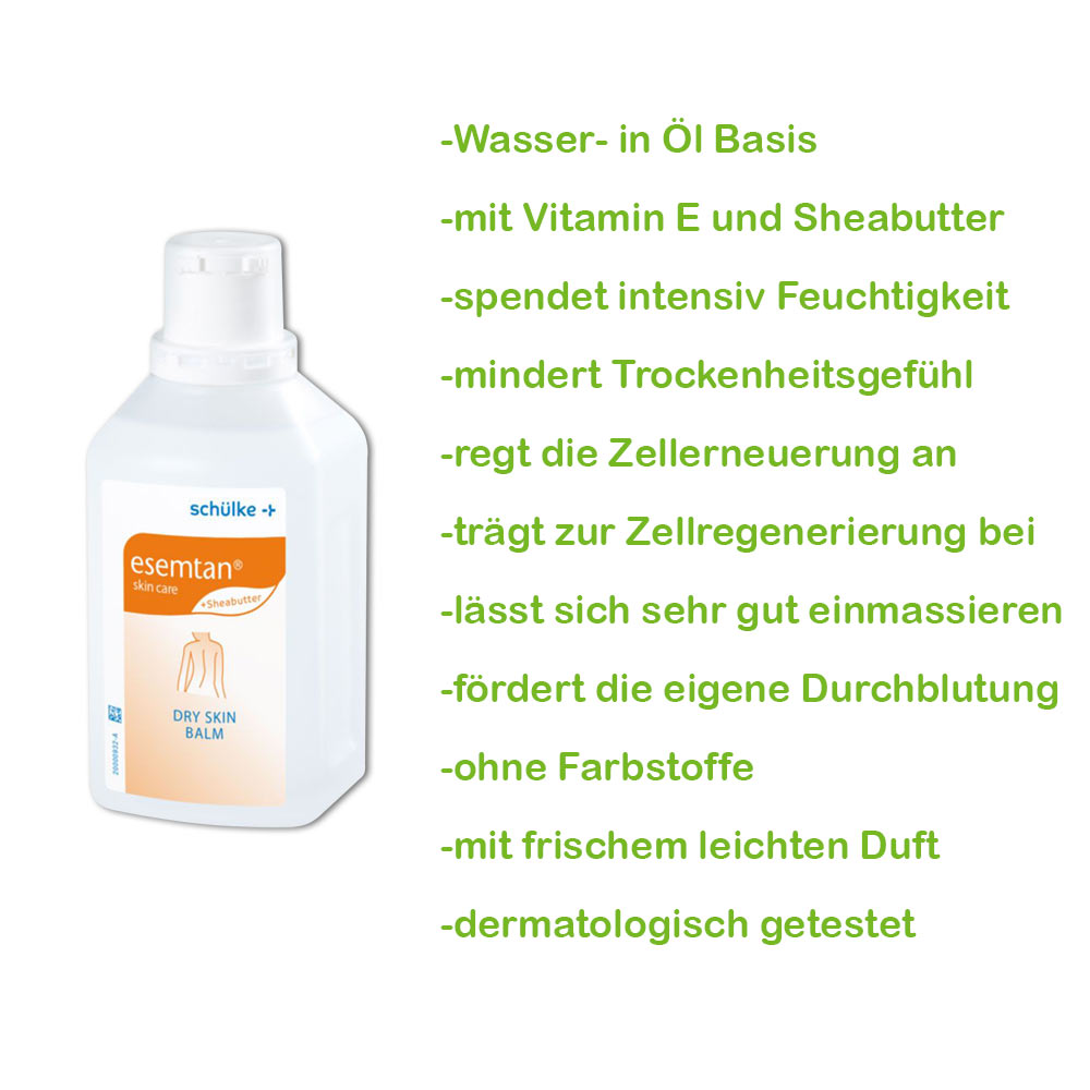 Schülke Körperlotion esemtan® skin lotion, 500ml