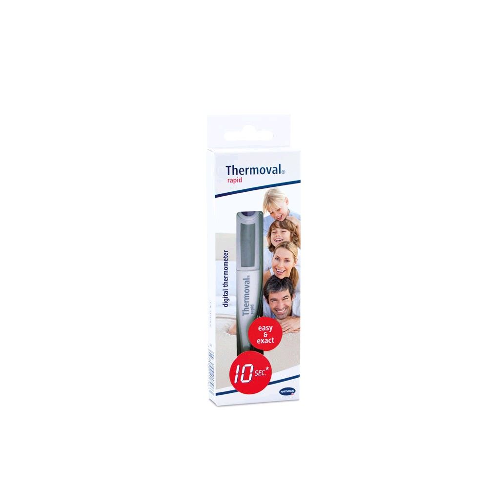 Hartmann Thermoval rapid Digitales Fieberthermometer, 10 Sek. Messung