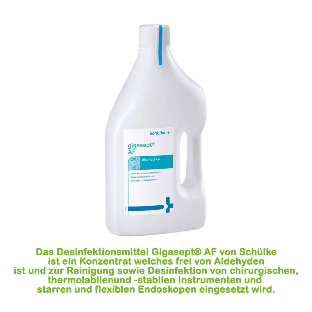 Schülke Gigasept® AF Desinfektionsmittel, Endoskope/Instrumente, 2 L