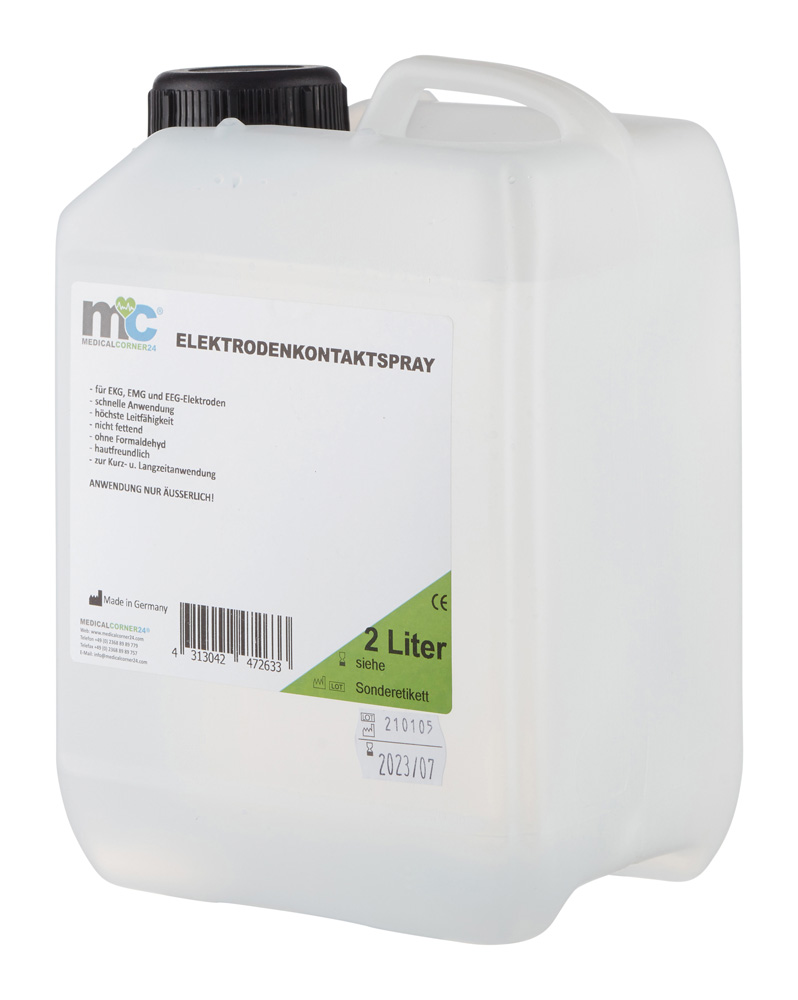 MC24 Elektroden Kontaktspray für EKG, etc., Kanister, 2 Liter
