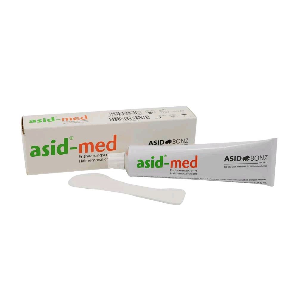 Enthaarungscreme asid®-med von ASID BONZ, parfümfrei, 75 ml