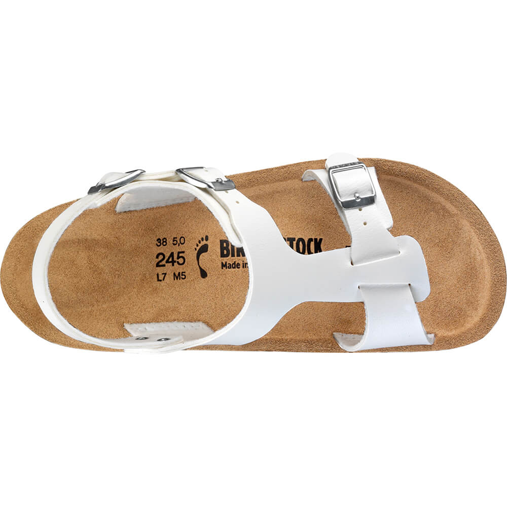 Saragossa BF, Birko-Flor, von Birkenstock, Schmal, weiß, Gr. 41