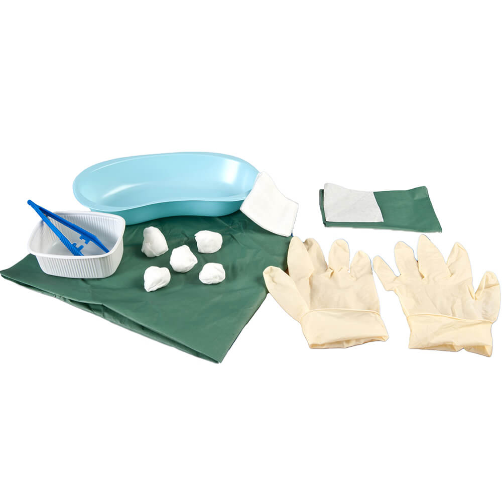 Nobacath Katheter-Set, Steril, 9-teilig, Handschuhgröße L