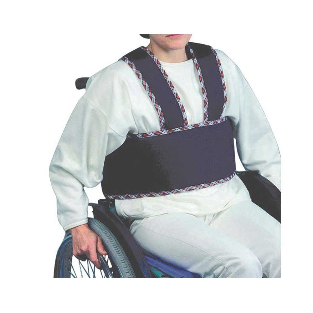 Behrend Rollstuhl-Bauchgurt mit Träger, Schnellverschluss, 2 Gr