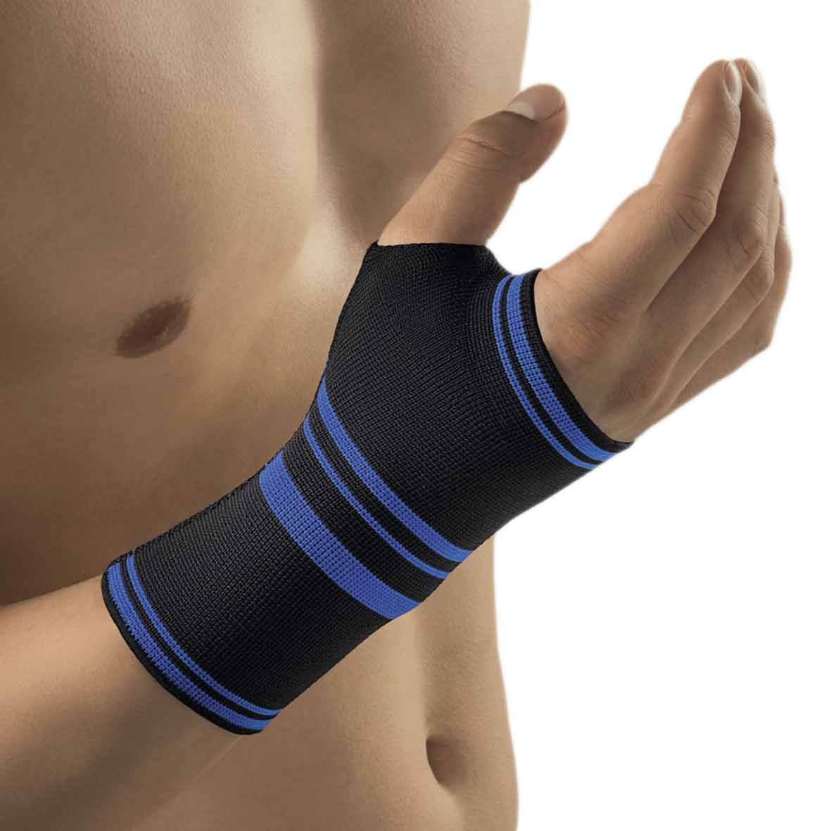 Bort ActiveColor Sportiv Handgelenkbandage, schwarz, S