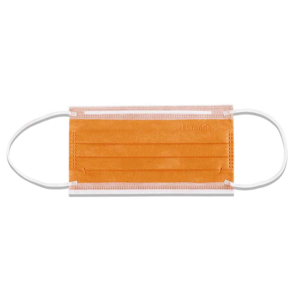 Monoart Protection Mundschutz von Euronda, 4-lagig, 50 St., orange