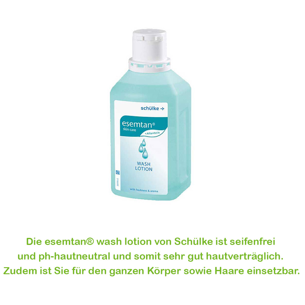 Schülke esemtan® wash lotion, Allantoin, seifenfrei ph-neutral, 500 ml