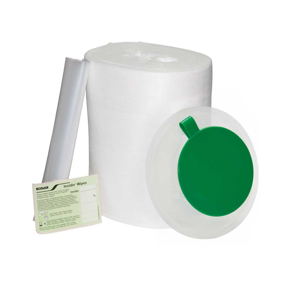 Ecolab Desinfektionstücher Incidin Premium Wipes Hygpack, Farben