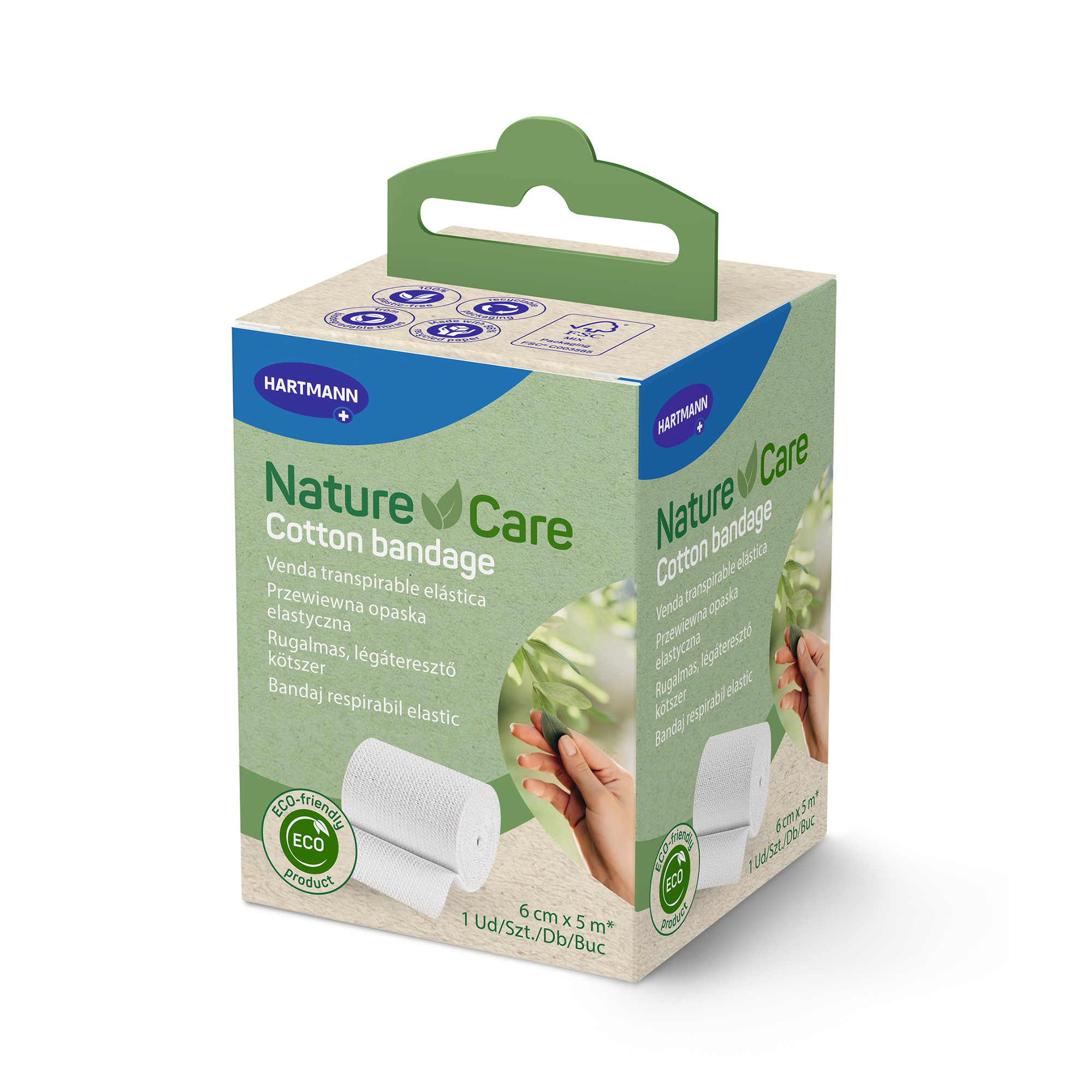 Hartmann Nature Care® Idealbinde 6 cm x 5 m