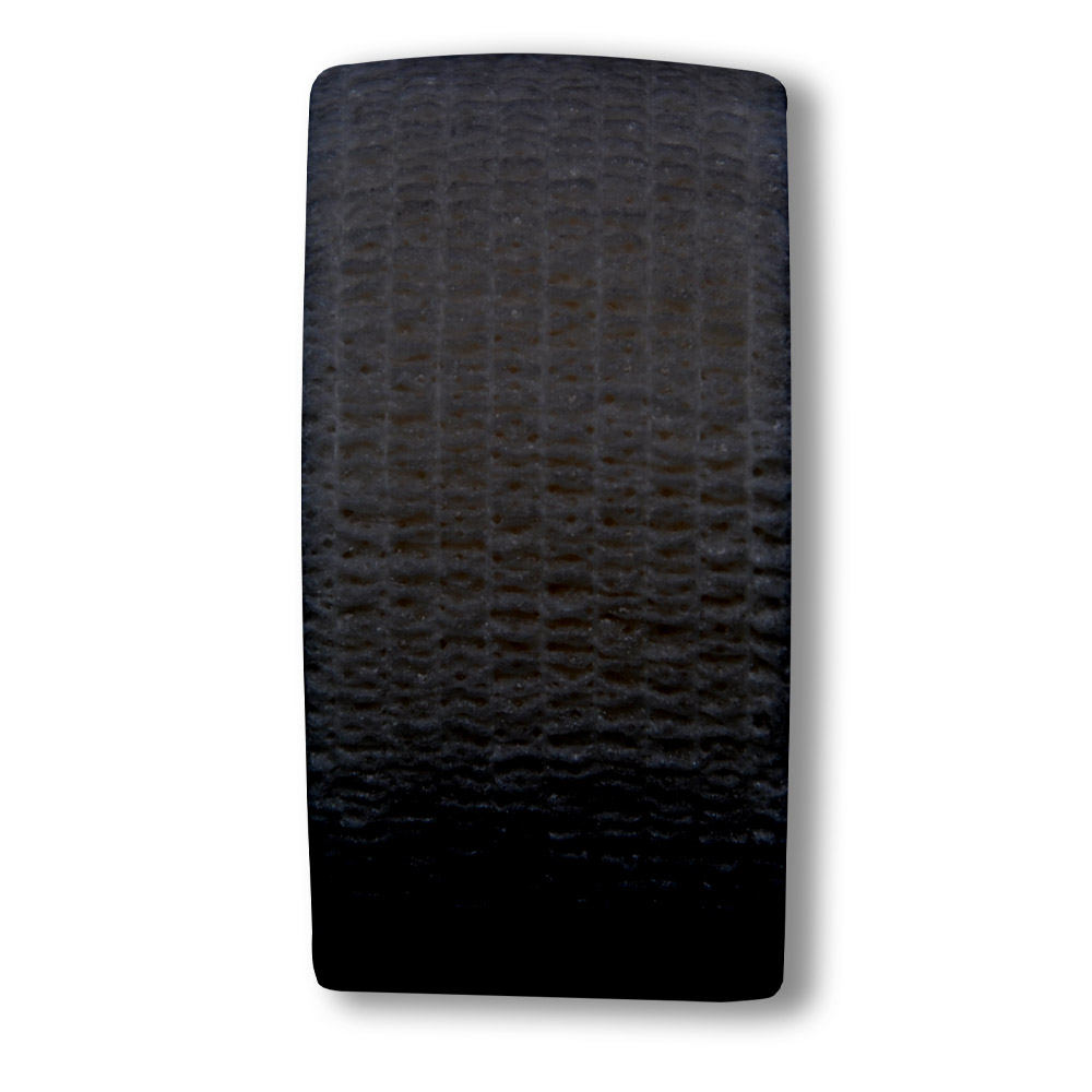 MC24® Fingertape color, kohäsiv, 2,5cmx4,5m, schwarz, 5St