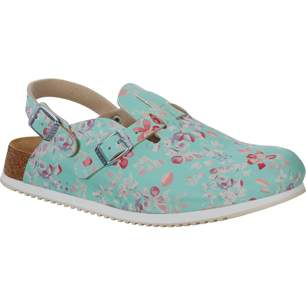 Kay SL Superlaufsohle, Birkenstock, Schmal, Blumenwiese Minze, Gr. 43
