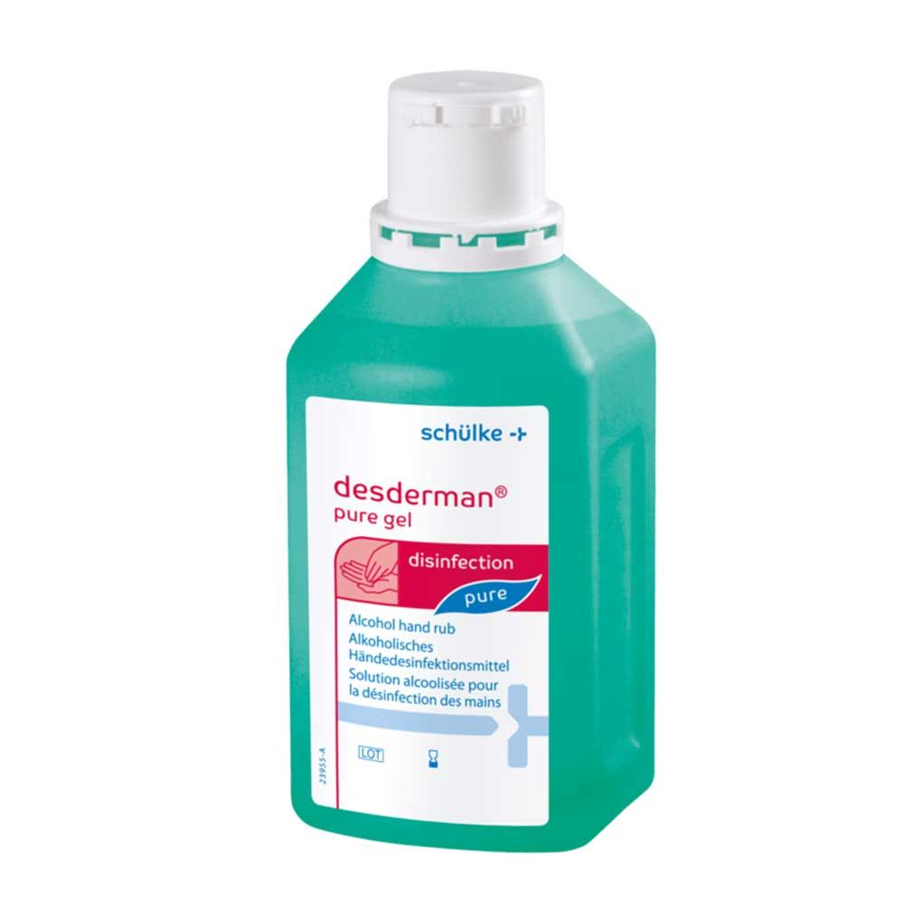Schülke Desderman® Pure Gel Händedesinfektion, parfümfrei, 500ml