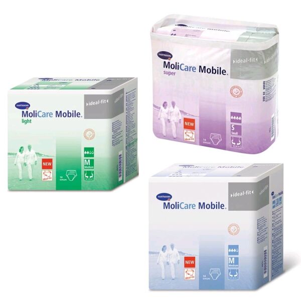 Inkontinenzslips MoliCare Mobile® von Hartmann, versch. Ausführungen
