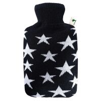Hugo Frosch Klassik Wärmflasche 1,8 L, Strickbezug,...
