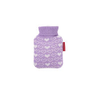 Hugo Frosch Mini Wärmflasche 0,2 L, Strickbezug,...