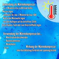 5 Kalt-/ Warm Kompressen, Gel, 12 x 29 cm