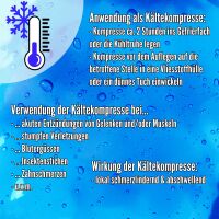 1 Set Kalt Warm Kompressen, 4 Größen, 10 St.