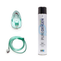 Sauerstoffflasche mit Maske, für Zuhause /...