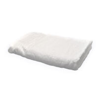 Badetuch, aus 100% Baumwolle, weiß, 70x140cm, 1...