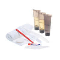 Cosmetic travel set, reusable, from LifemedÂ®,...