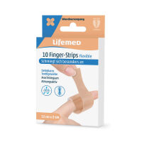 Fingerstrips Flexible, Pflasterstrips, hautfarben,...