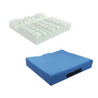 SHP CUBE VISCO Rollstuhl- und Sitzkissen, blau-schwarz,...