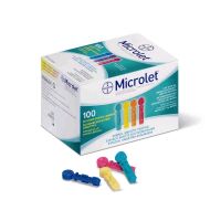 Bayer MICROLET® Lanzetten, farbig, sanft,...